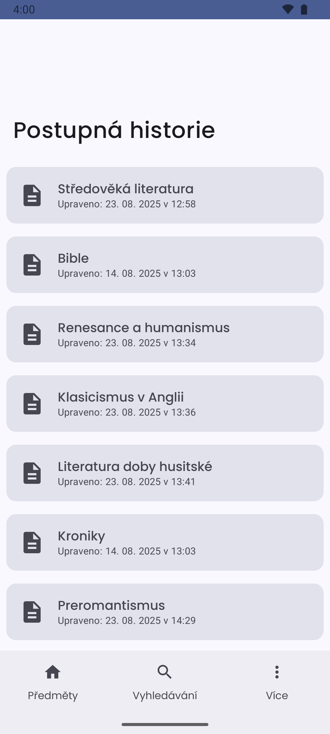 aplikace
