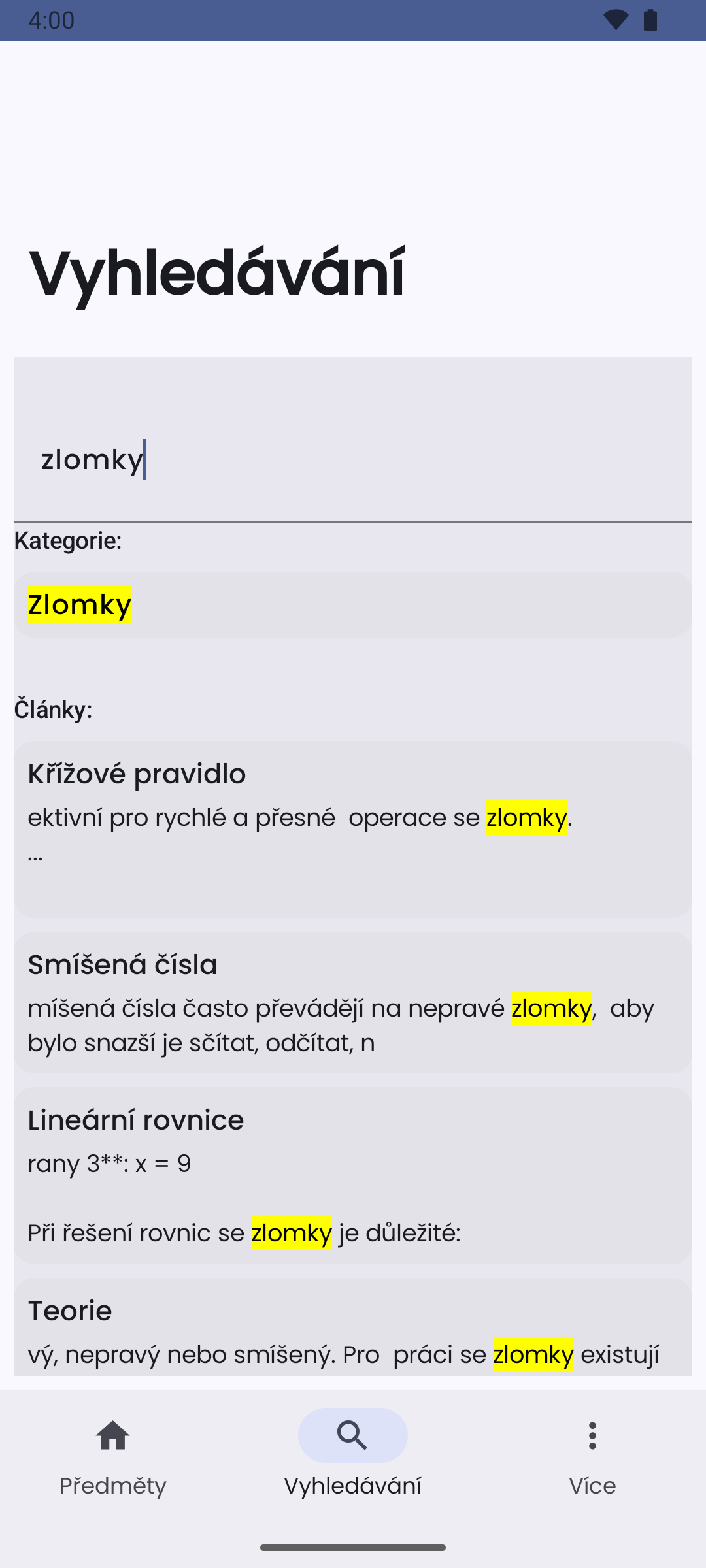 aplikace